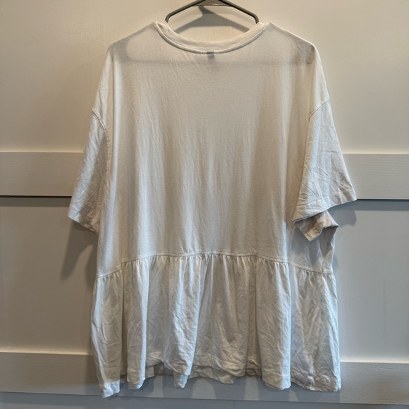 H&M XL White Short Sleeve Top - Picture 6 of 6